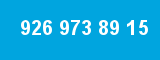 926 973 89 15 926 973 89 15